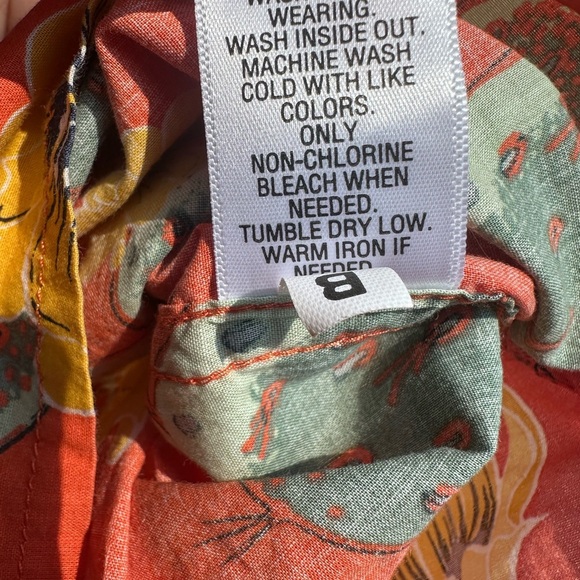 Sonoma Red and Green Casual Button Down Shirt Size Large - Picture 4 of 7